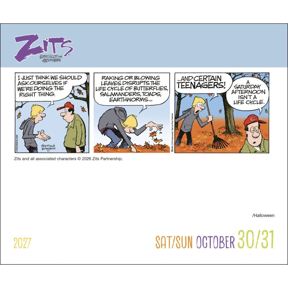 Zits 2027 Desk Calendar Third Alternate Image
