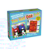 image You Had One Job 2027 Desk Calendar Main Product Image