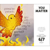 image Take It from a Rainbow T-Rex Youre Perfect as You Are 2027 Desk Calendar Second Alternate Image