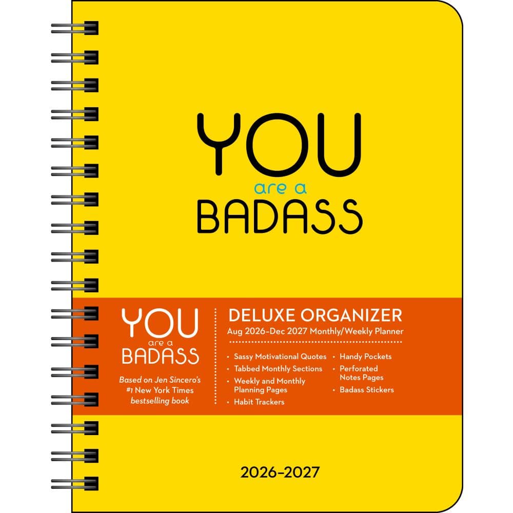You Are a Badass 2027 Planner Main Product Image