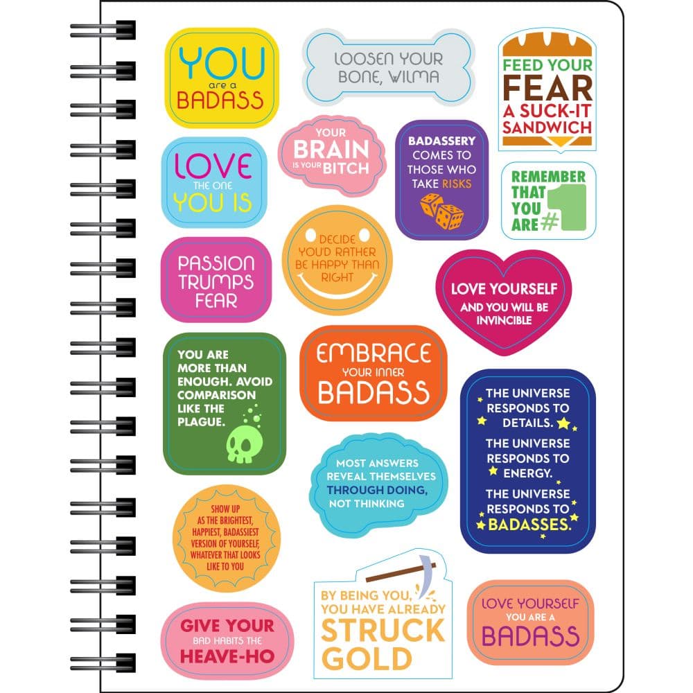 You Are a Badass 2027 Planner Second Alternate Image