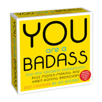 image You Are a Badass 2027 Desk Calendar Main Product Image