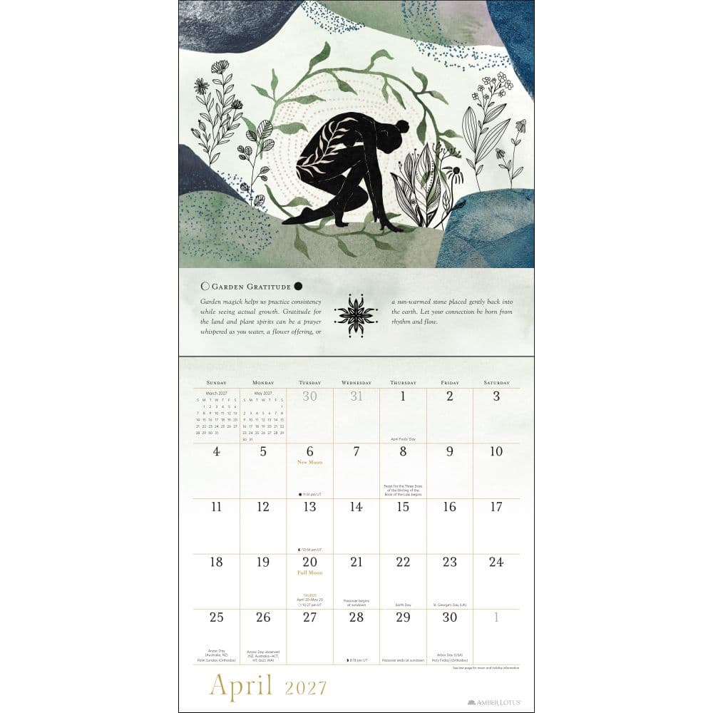 Year of the Witch 2027 Wall Calendar Second Alternate Image