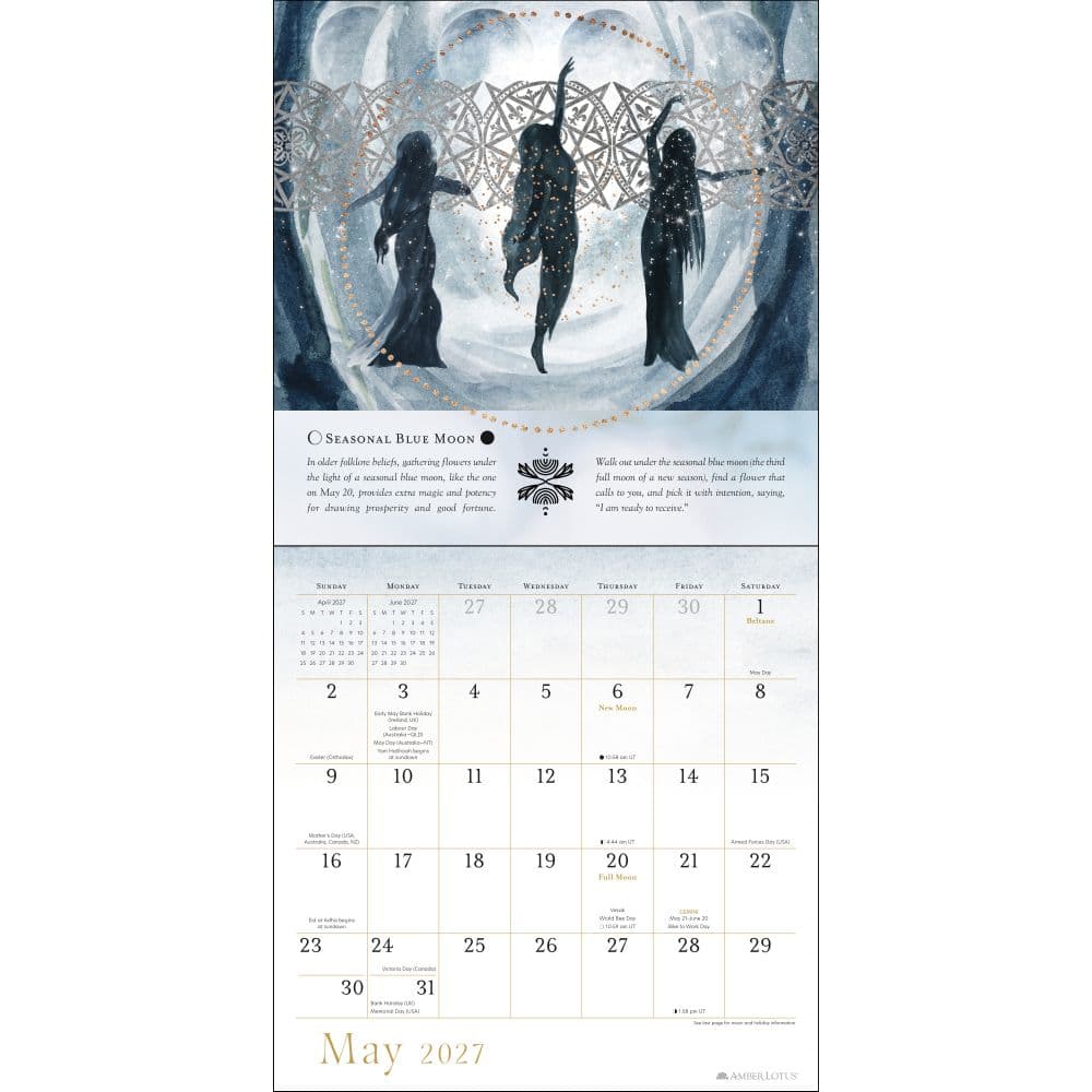 Year of the Witch 2027 Wall Calendar Third Alternate Image