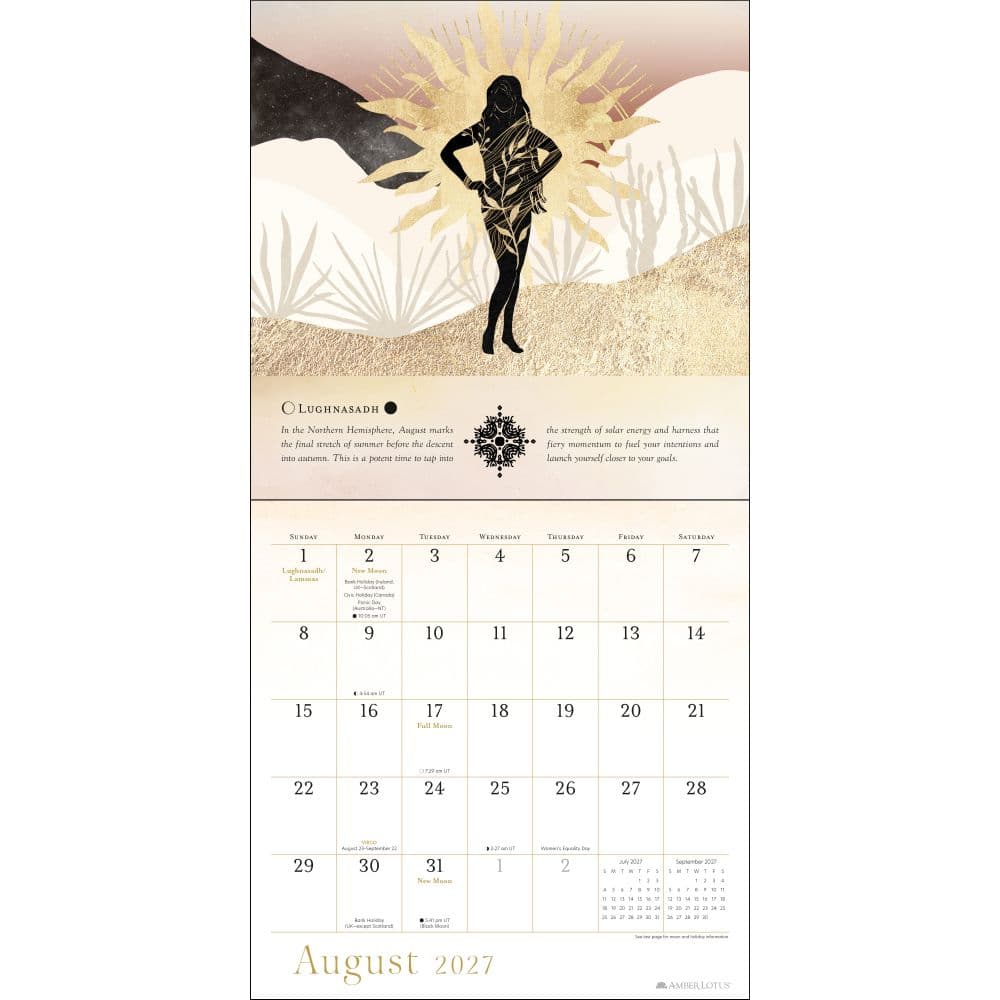 Year of the Witch 2027 Wall Calendar Fourth Alternate Image