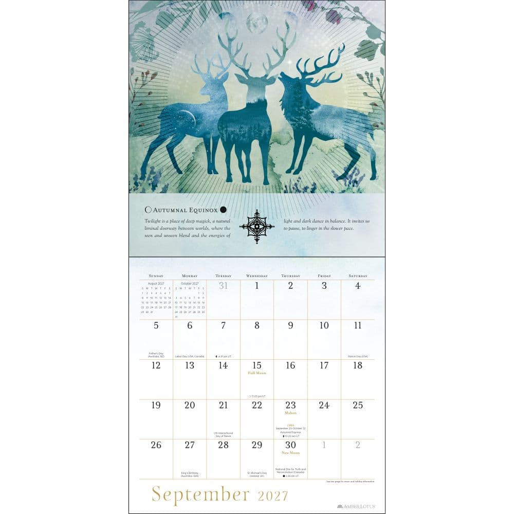Year of the Witch 2027 Wall Calendar Fifth Alternate Image