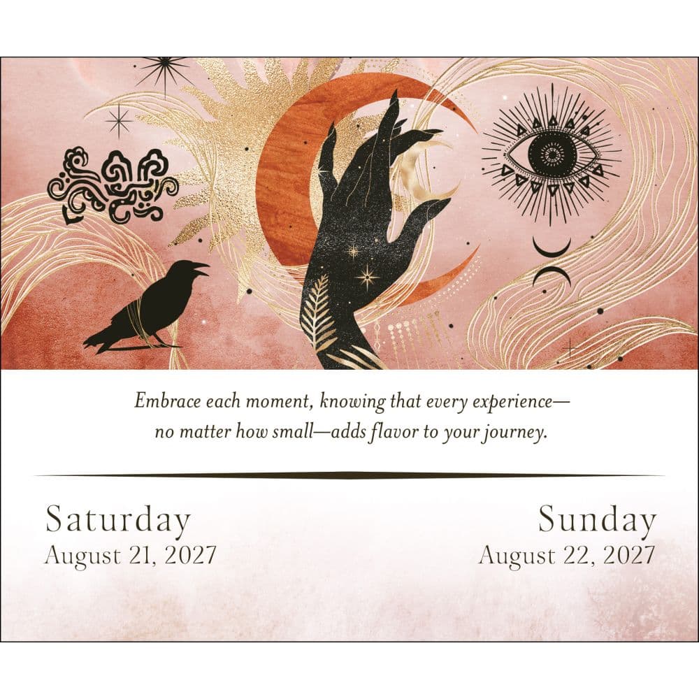Year of the Witch 2027 Desk Calendar Third Alternate Image