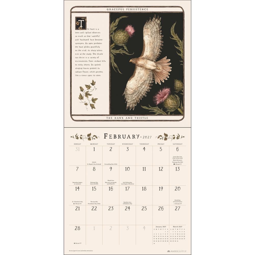 Woodland Wardens 2027 Wall Calendar Third Alternate Image