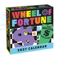 image Wheel of Fortune 2027 Desk Calendar Main Product Image