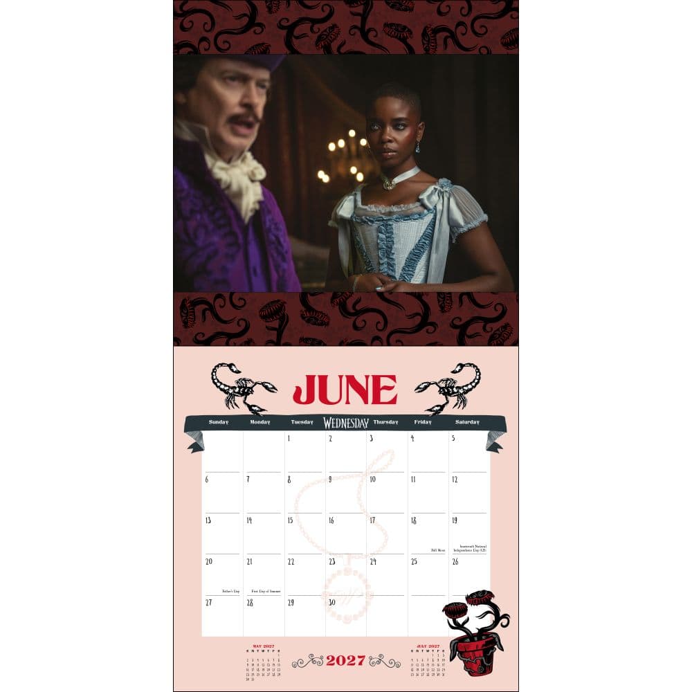 Wednesday 2027 Wall Calendar Third Alternate Image