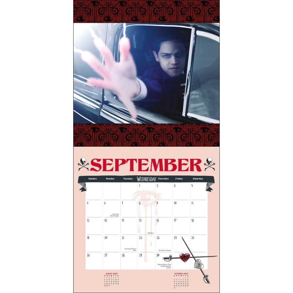 Wednesday 2027 Wall Calendar Fourth Alternate Image
