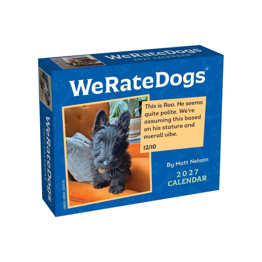 image We Rate Dogs 2027 Desk Calendar Main Product Image