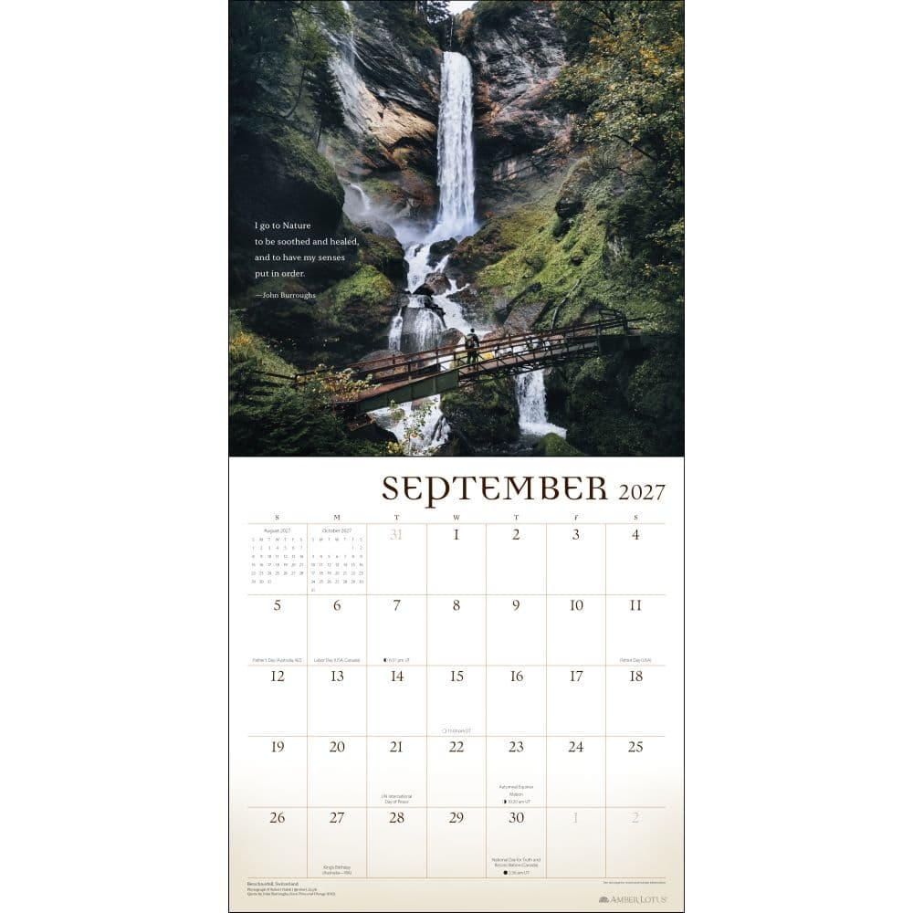 Wanderlust 2027 Wall Calendar Fifth Alternate Image