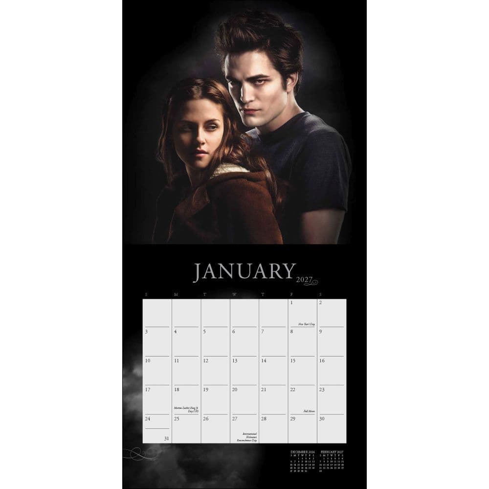 Twilight 2027 Wall Calendar Second Alternate Image