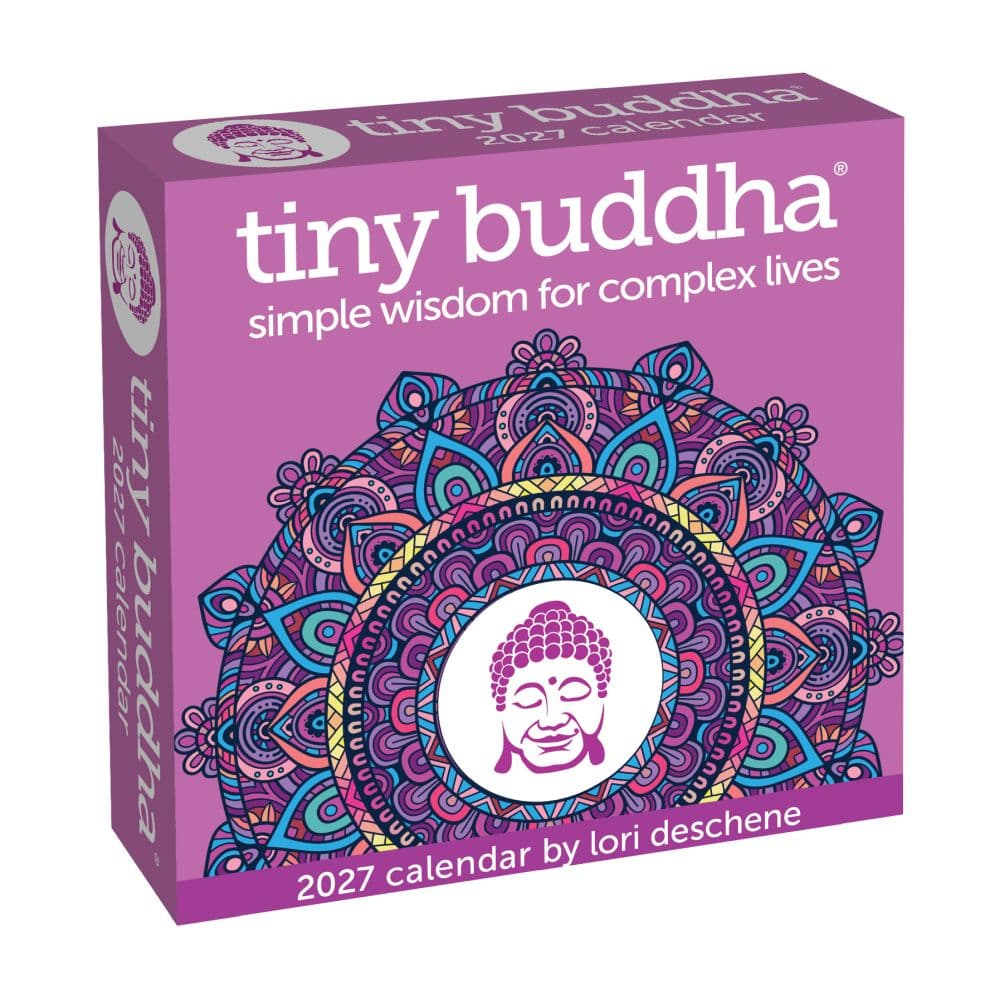 Tiny Buddha 2027 Desk Calendar Main Product Image