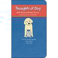 image Thoughts of Dog 2027 Weekly Planner Main Product Image