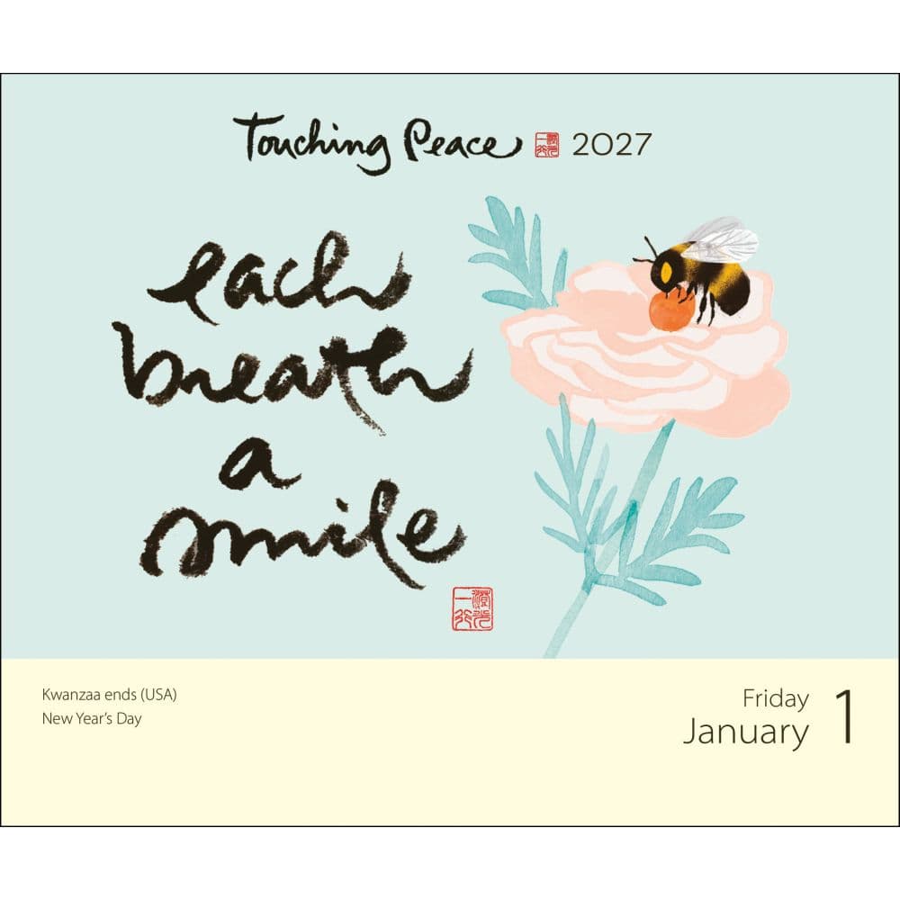 Thich Nhat Hanh 2027 Desk Calendar First Alternate Image