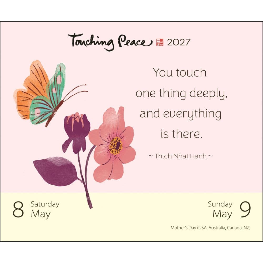 Thich Nhat Hanh 2027 Desk Calendar Second Alternate Image