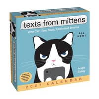 image Texts from Mittens the Cat 2027 Desk Calendar Main Product Image