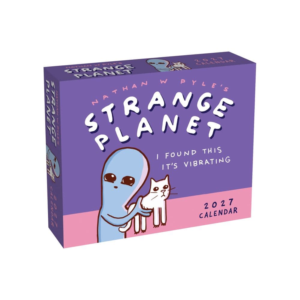 Strange Planet 2027 Desk Calendar Main Product Image