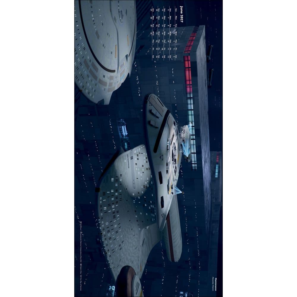 Star Trek Ships of the Line 2027 Wall Calendar Third Alternate Image