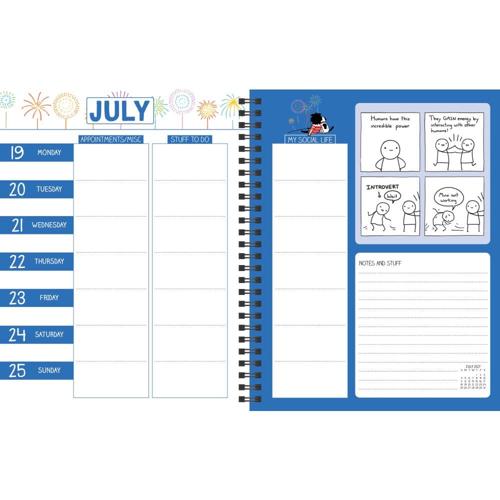 Sarahs Scribbles 2027 Weekly Planner Fourth Alternate Image