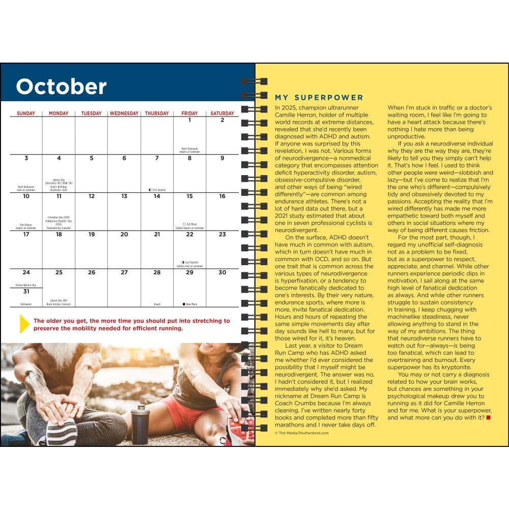Runners Log 2027 Engagement Planner Fourth Alternate Image