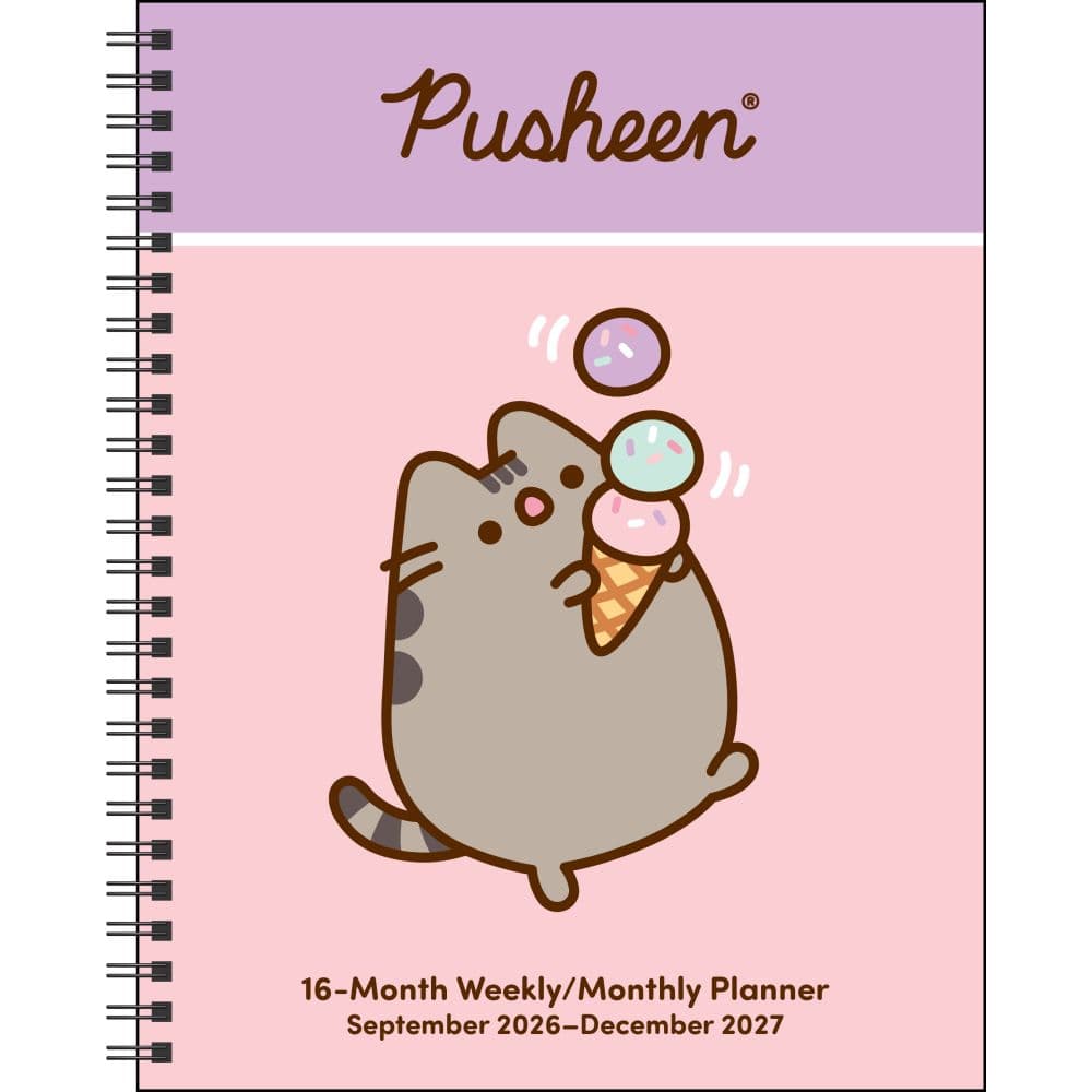Pusheen 2027 Weekly Planner Main Product Image