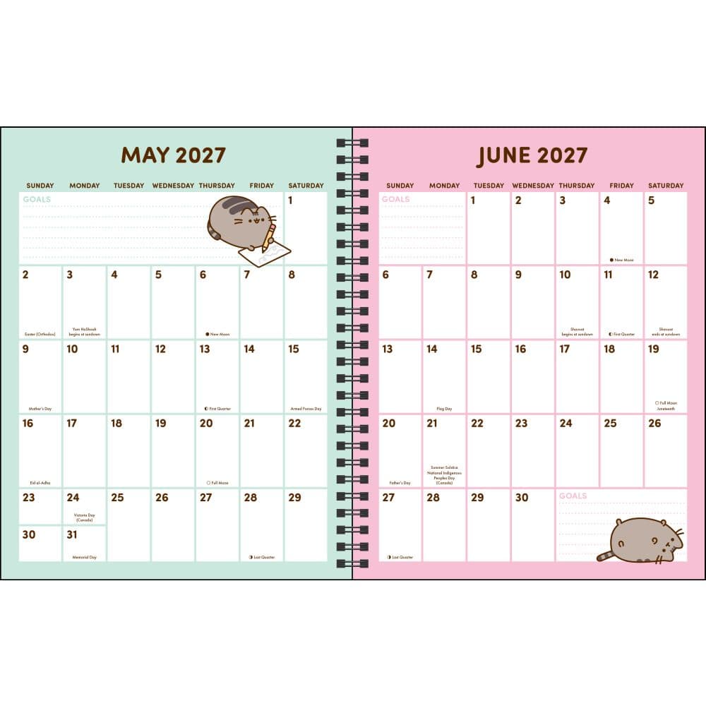 Pusheen 2027 Weekly Planner Second Alternate Image
