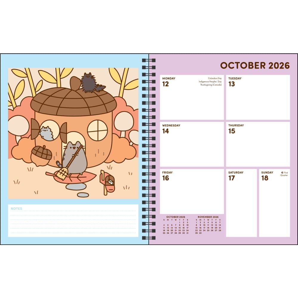 Pusheen 2027 Weekly Planner Third Alternate Image