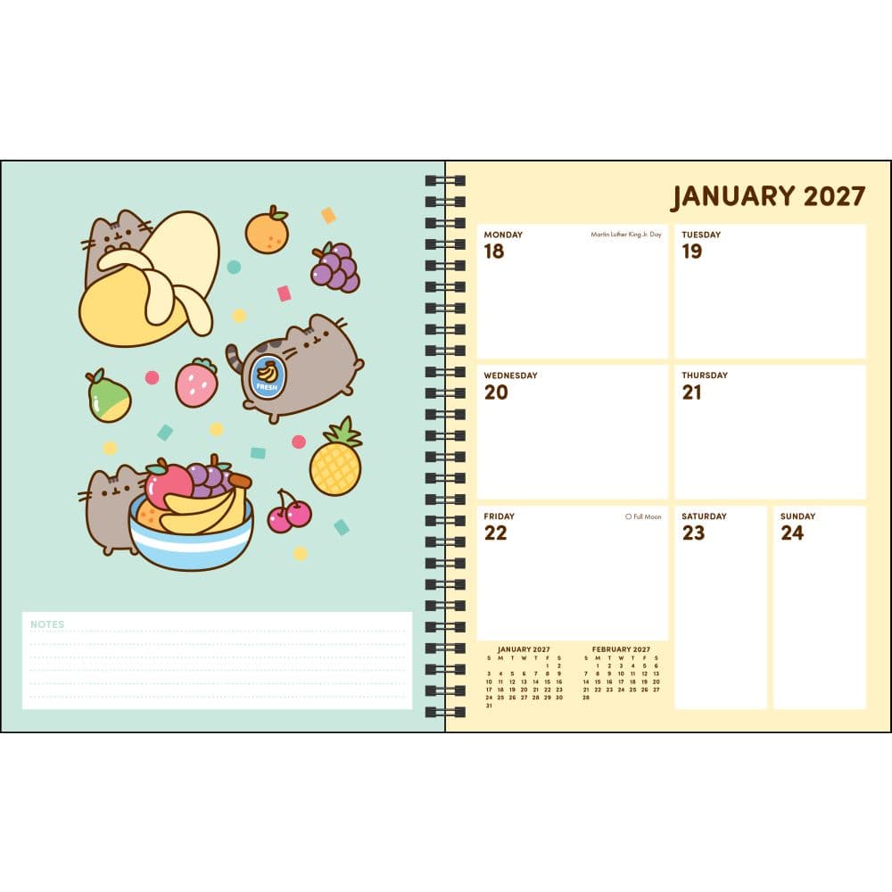 Pusheen 2027 Weekly Planner Fourth Alternate Image
