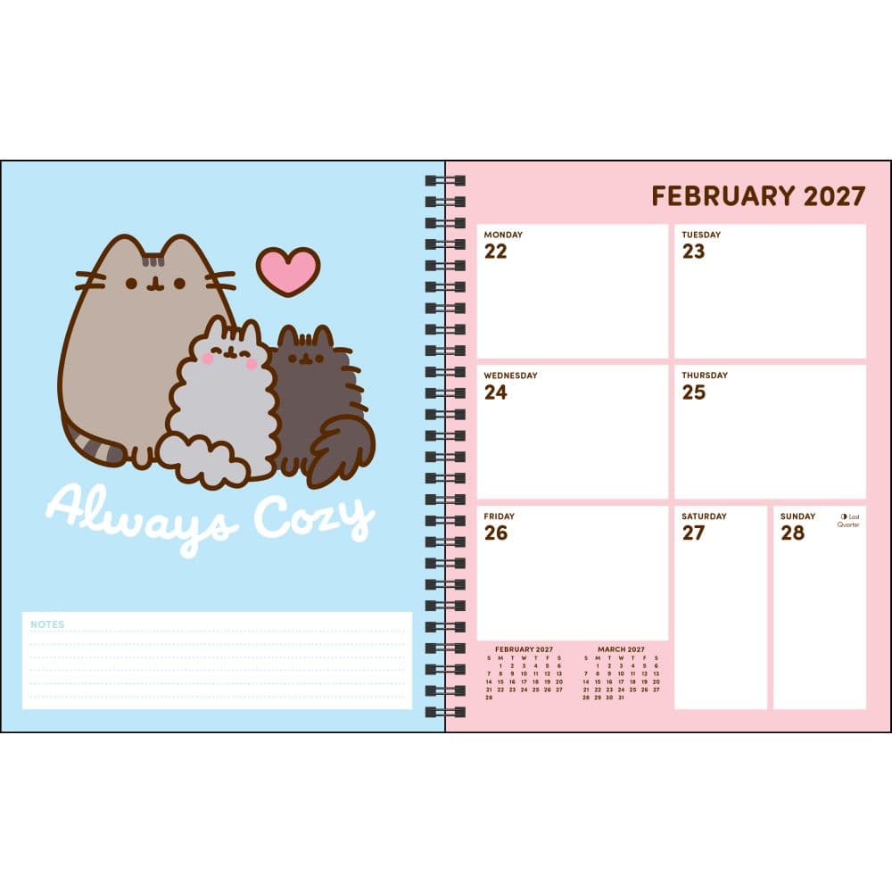 Pusheen 2027 Weekly Planner Fifth Alternate Image
