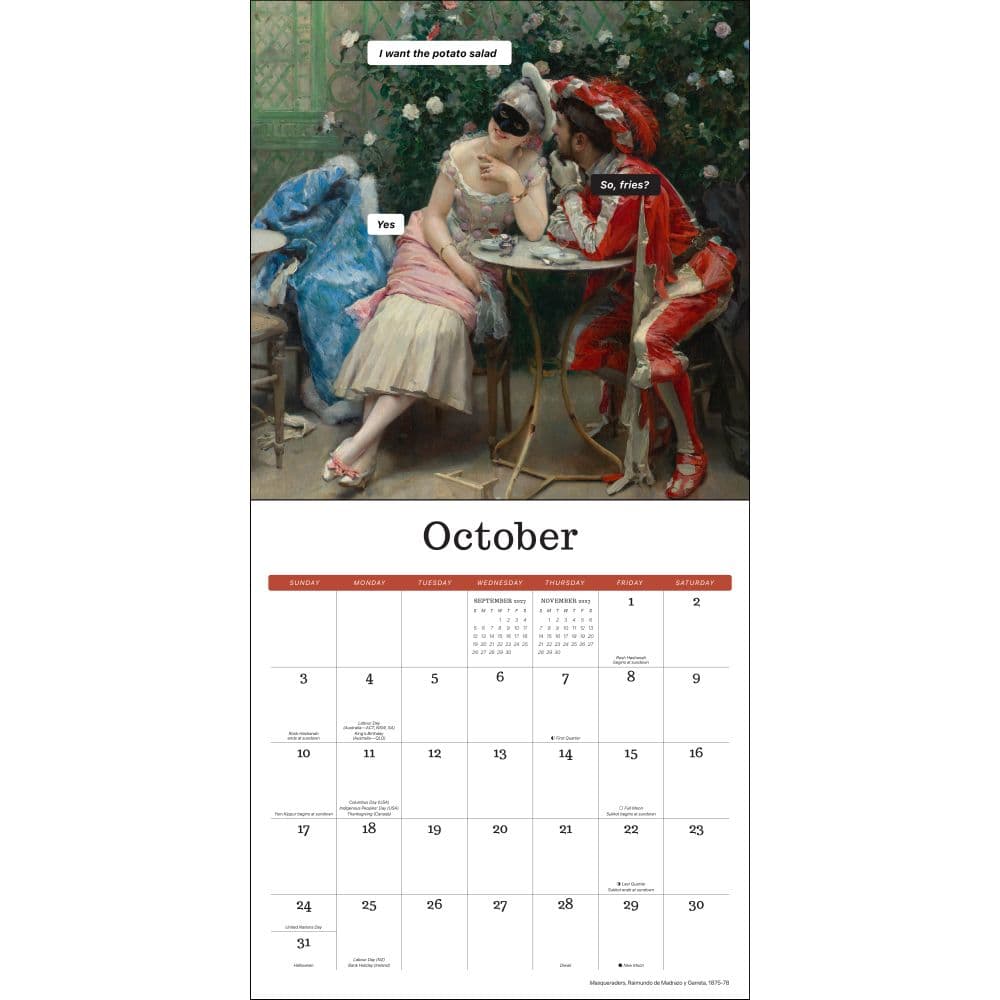 Punk History 2027 Wall Calendar Fourth Alternate Image
