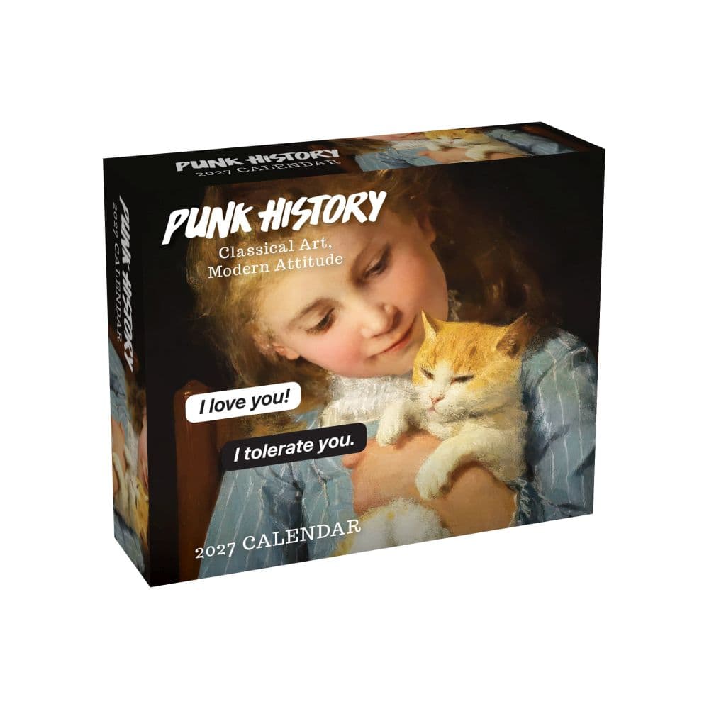 Punk History 2027 Desk Calendar Main Product Image