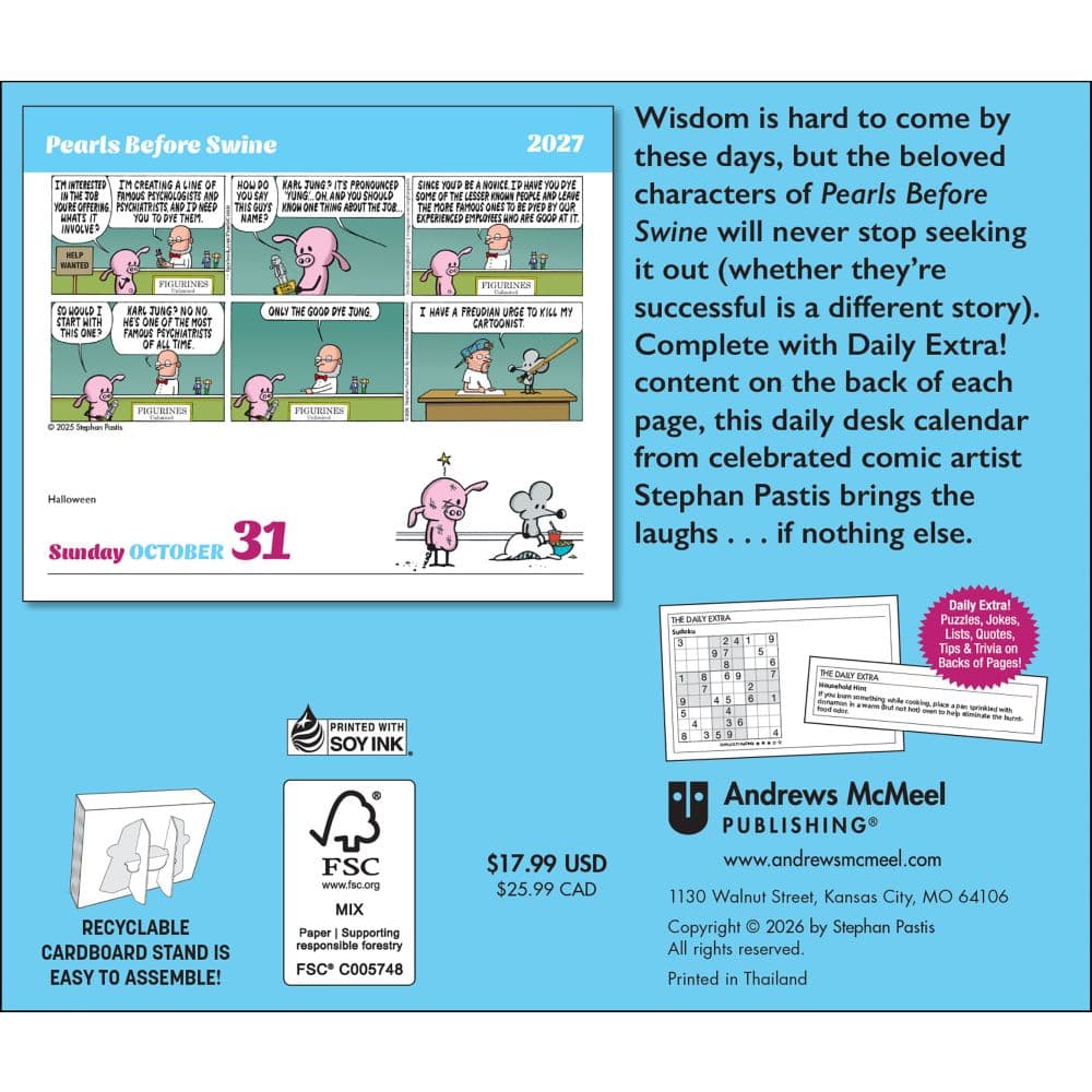 Pearls Before Swine 2027 Desk Calendar First Alternate Image