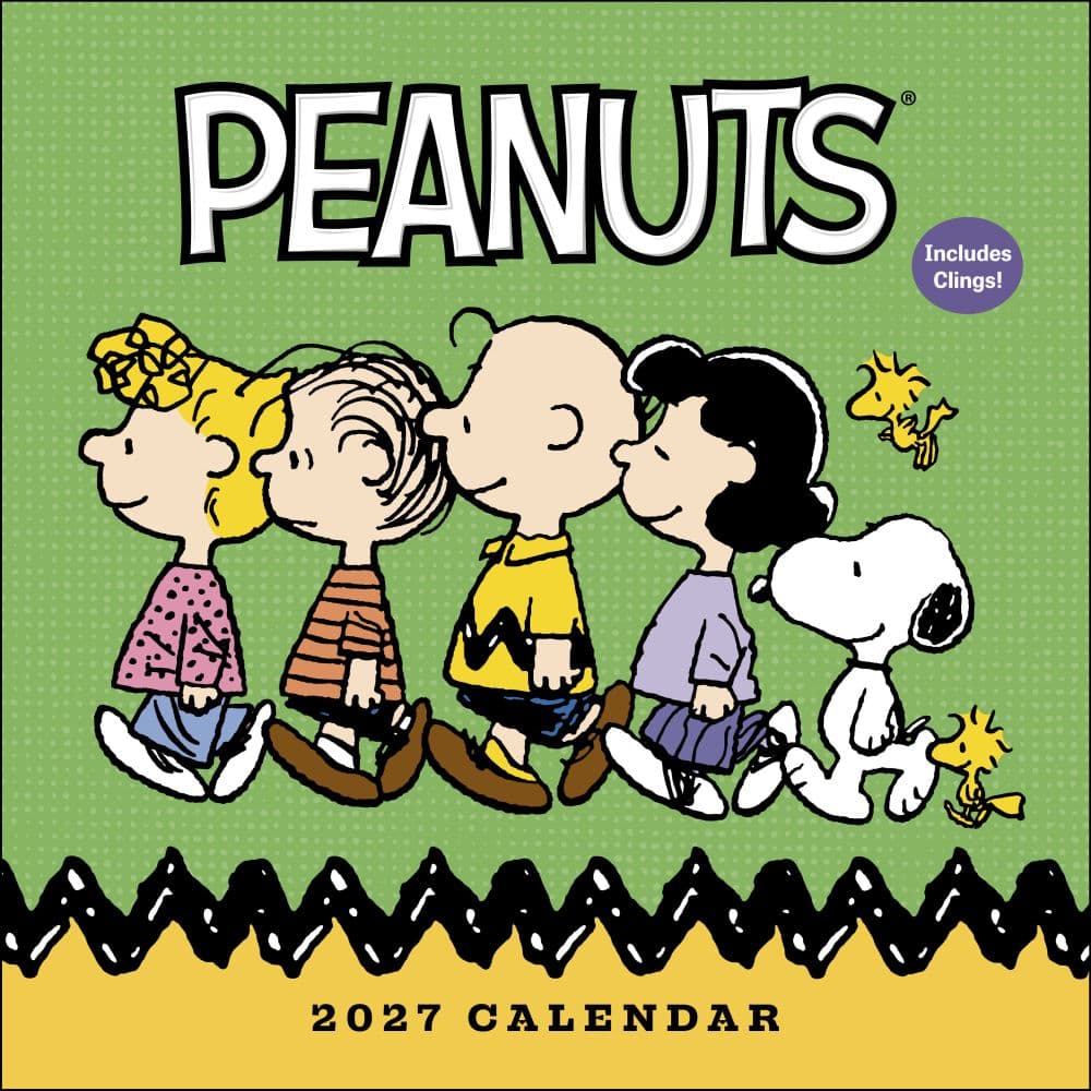 Peanuts 2027 Wall Calendar Main Product Image