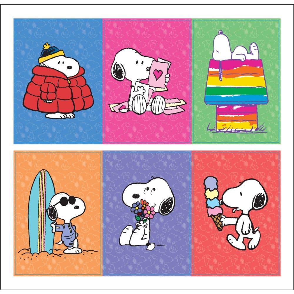 Peanuts Snoopy 2027 Wall Calendar Sixth Alternate Image