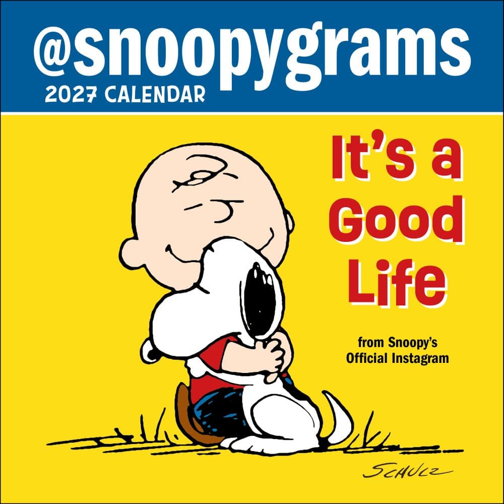 Peanuts 2027 Mini Wall Calendar Main Product Image