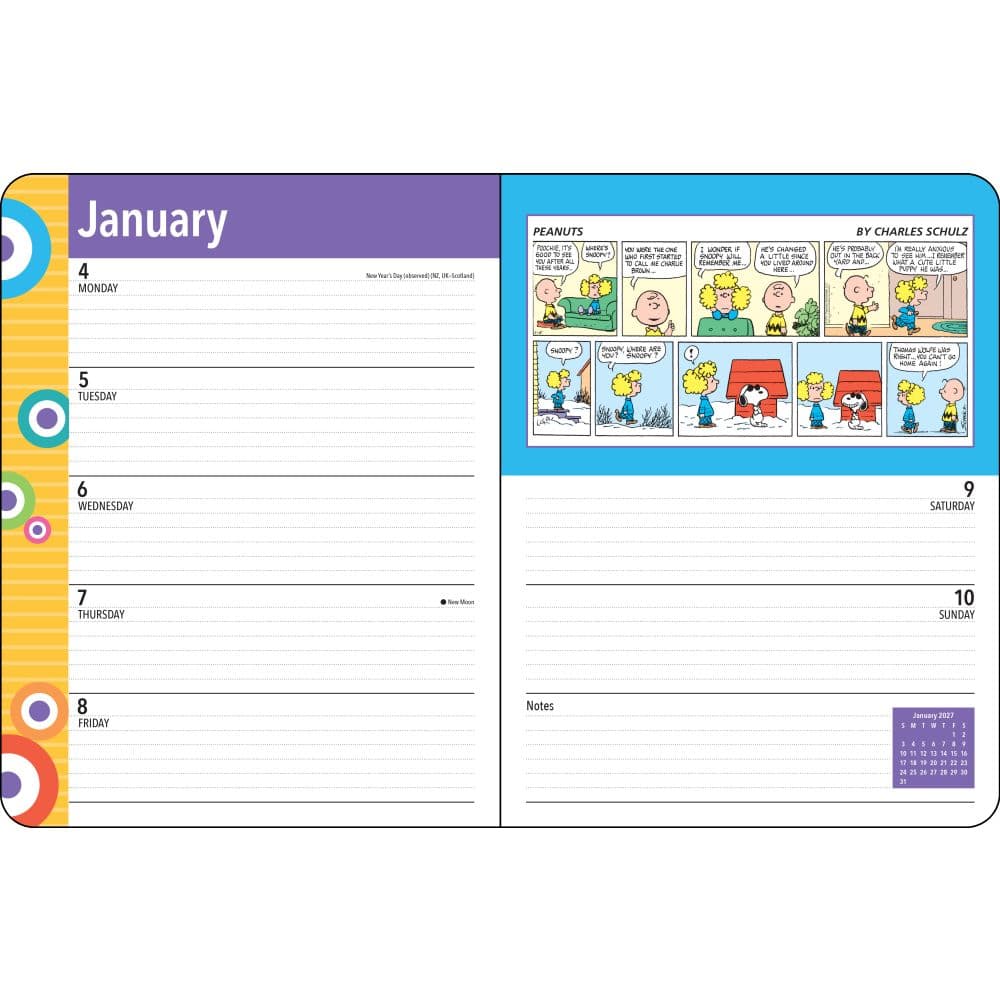 Peanuts 2027 Engagement Planner First Alternate Image