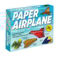 image Paper Airplane 2027 Desk Calendar Main Product Image
