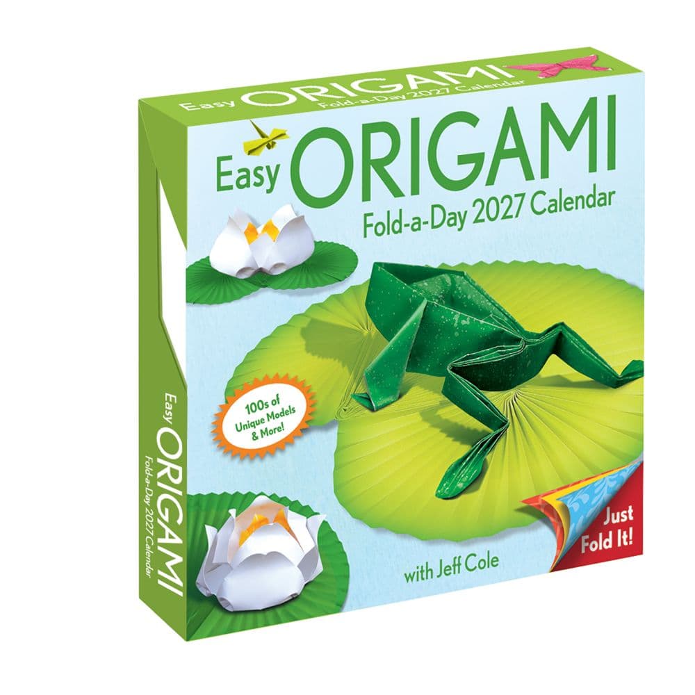 Origami 2027 Desk Calendar Main Product Image