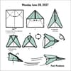 image Origami 2027 Desk Calendar Second Alternate Image