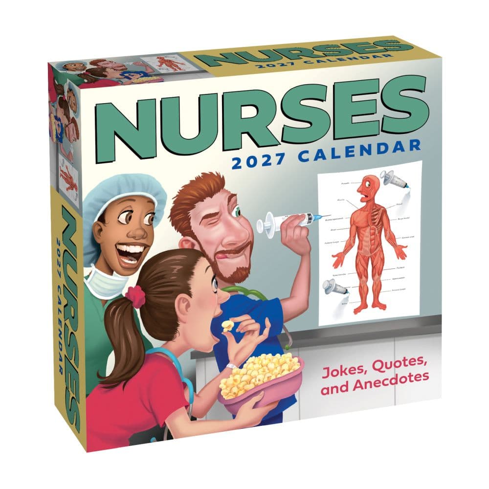 Nurses 2027 Desk Calendar Main Product Image