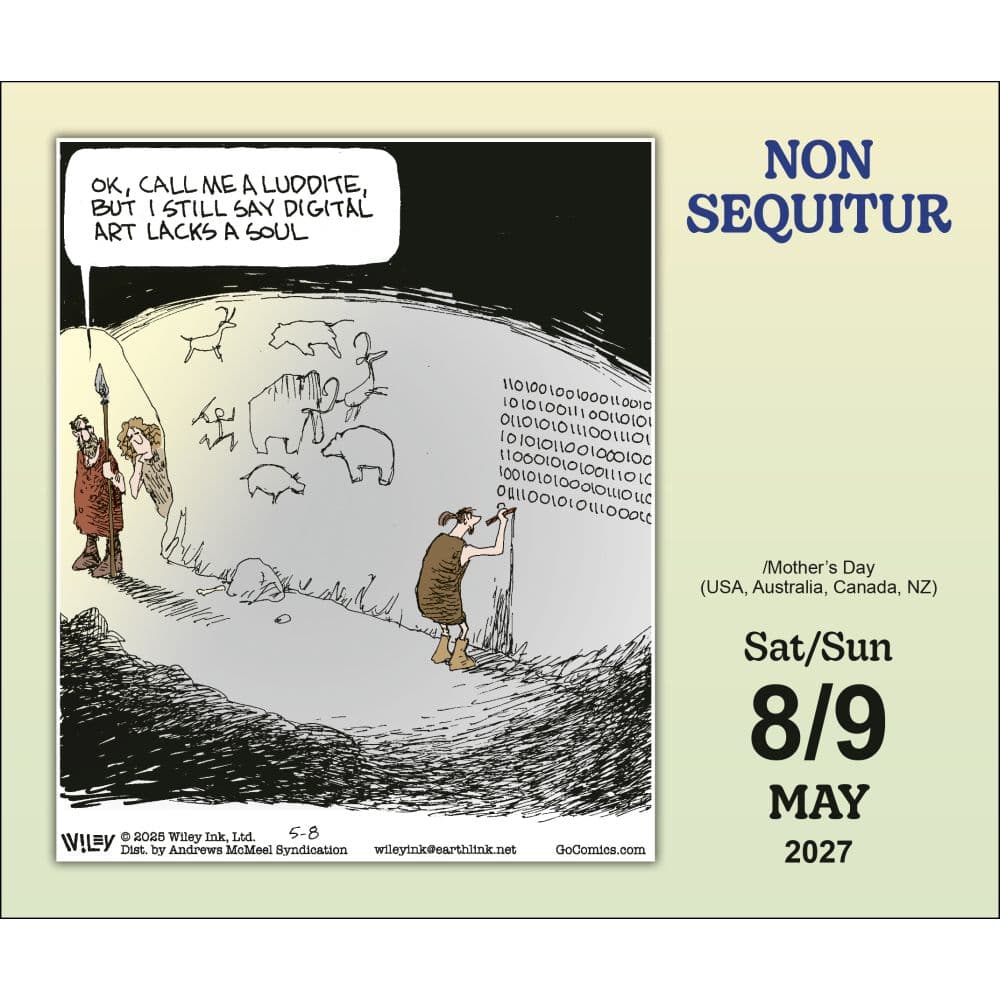 Non Sequitur 2027 Desk Calendar Second Alternate Image