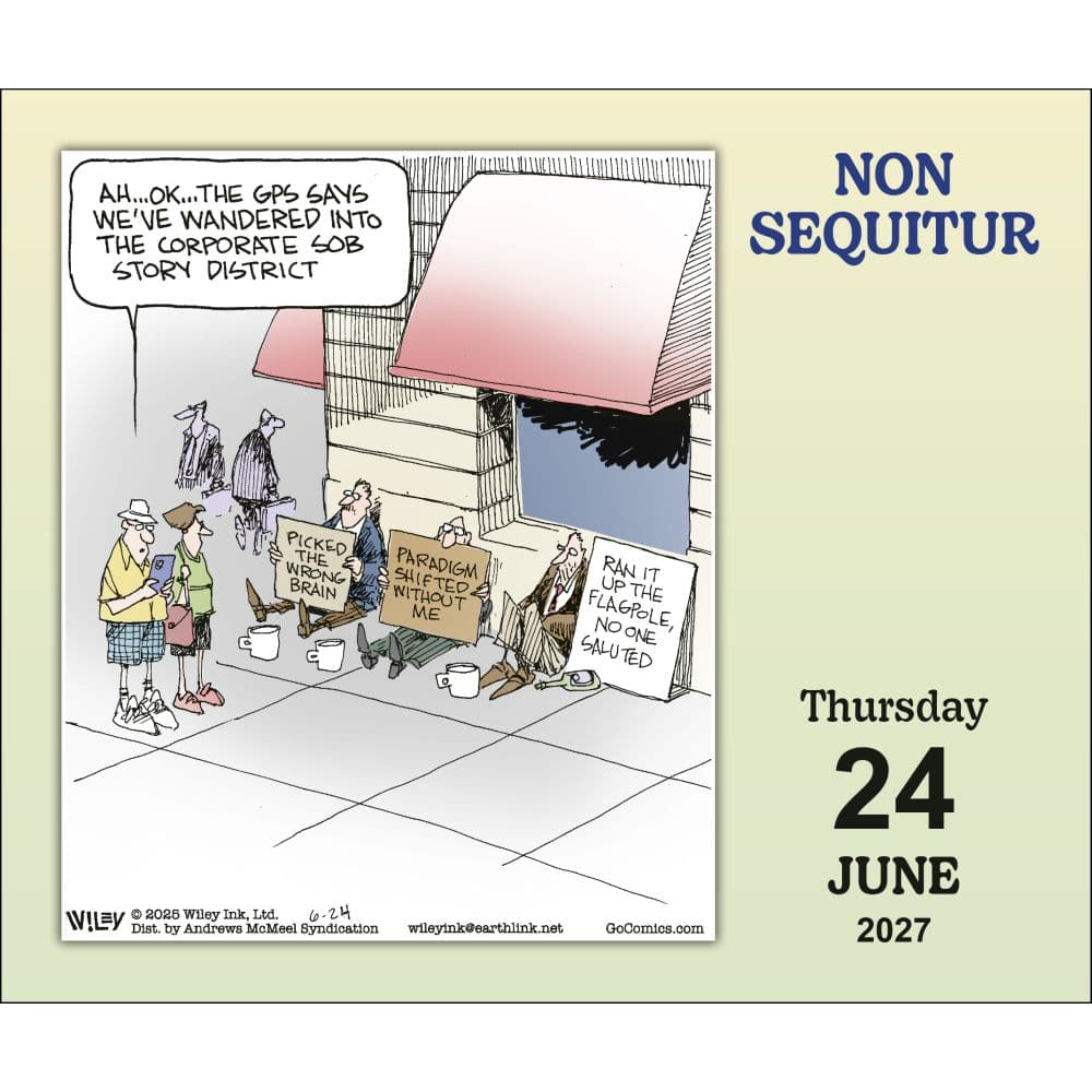 Non Sequitur 2027 Desk Calendar Third Alternate Image