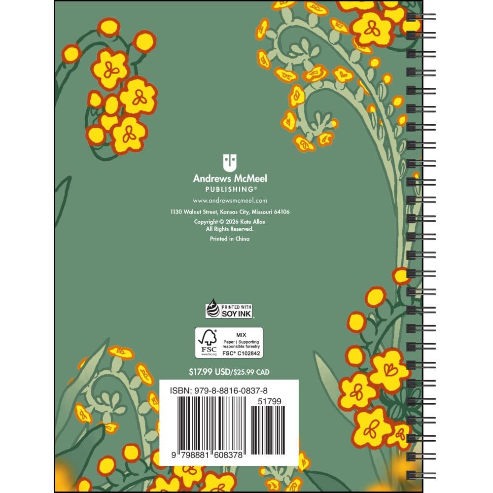 I Am My Own Kind of Beautiful 2027 Planner First Alternate Image