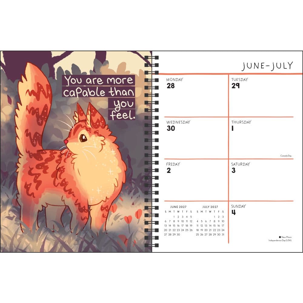 I Am My Own Kind of Beautiful 2027 Planner Third Alternate Image