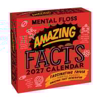 image Mental Floss Amazing Facts 2027 Desk Calendar Main Product Image