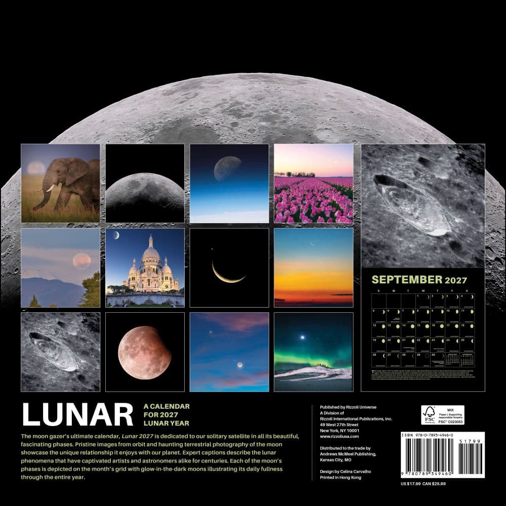 Lunar Year 2027 Wall Calendar First Alternate Image