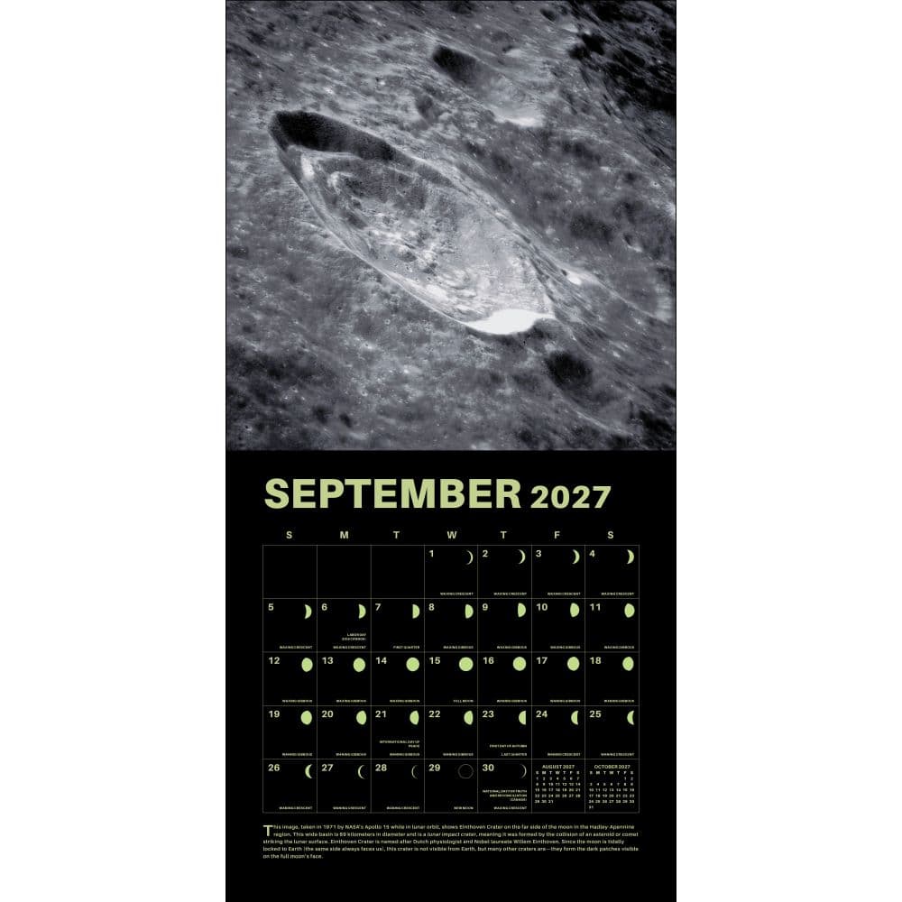 Lunar Year 2027 Wall Calendar Fourth Alternate Image